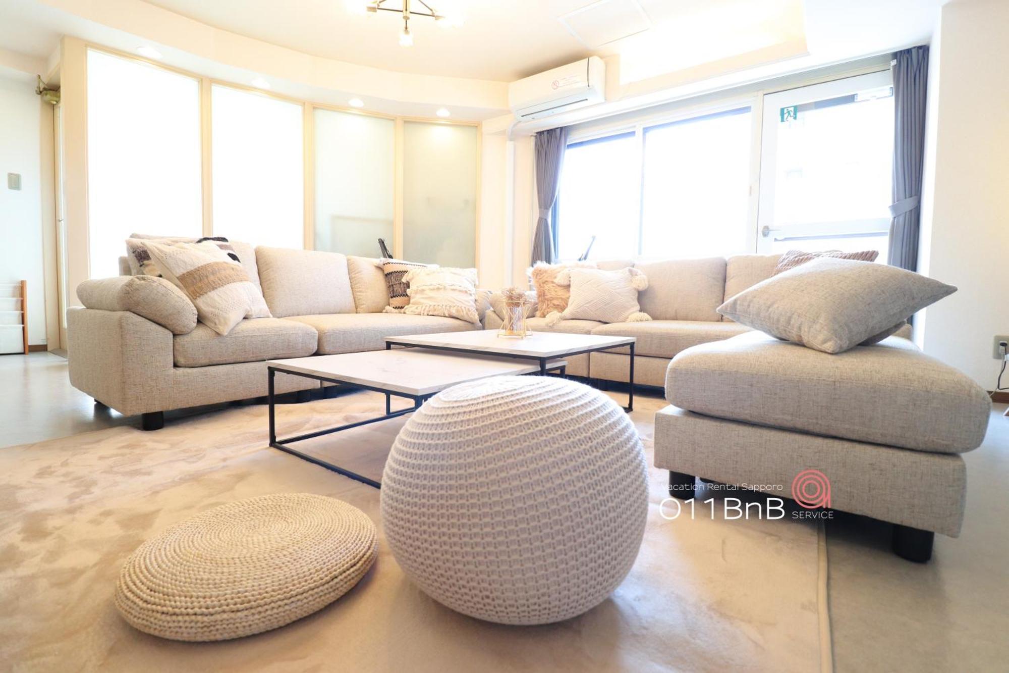 Nk Bld4F Sapporo 3Ldk 3Br 1 Floor 1 Room Εξωτερικό φωτογραφία